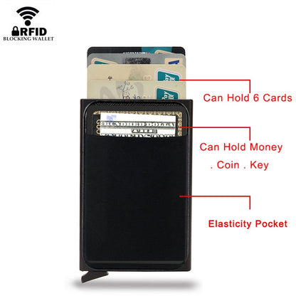 RFID POP OUT CARD HOLDER METAL